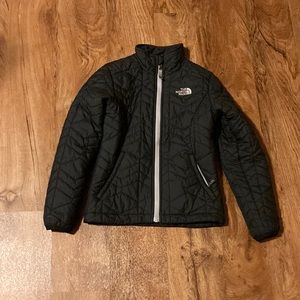The North Face Girls Black Jacket Size 7-8